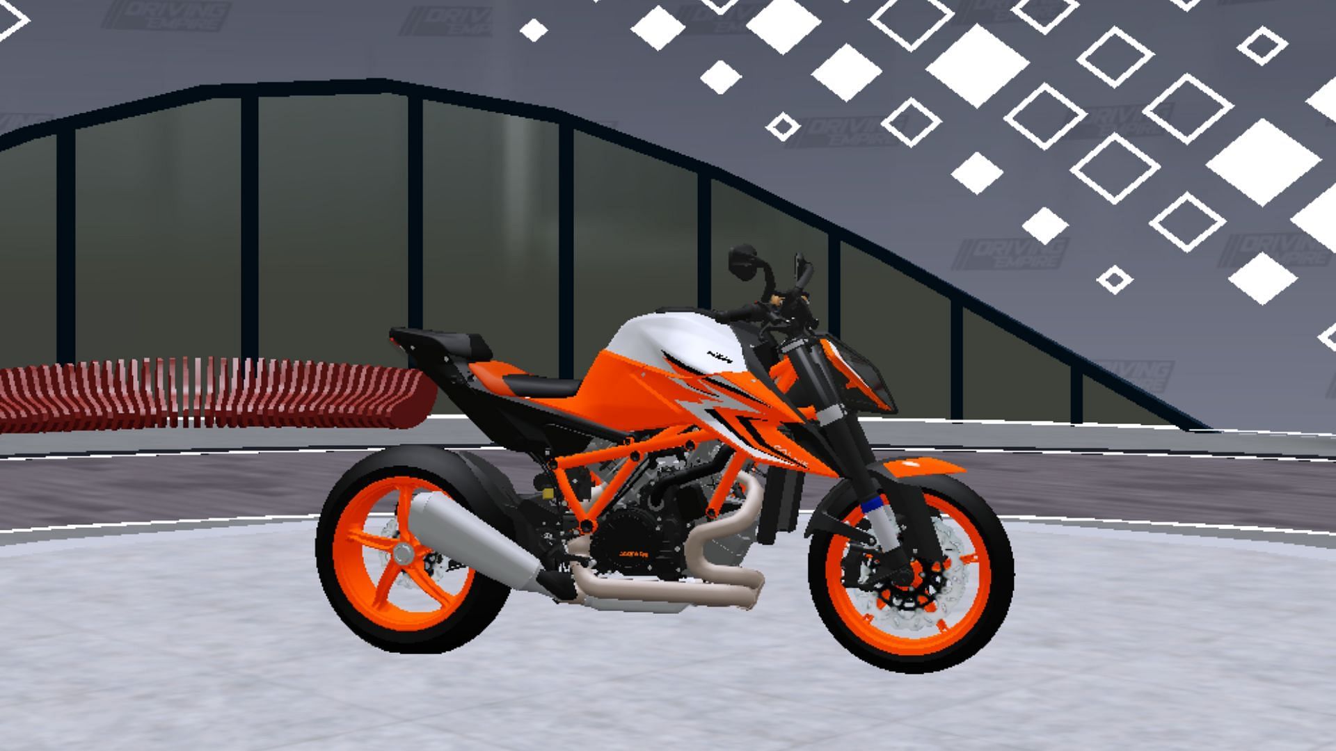 The 2023 KTM 1290 Super Duke R (Image via Roblox)